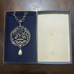 Avon Silver Necklace 
