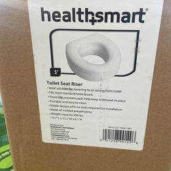 Health Smart Toilet Seat Riser 