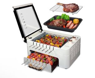 Electric Skewer Grill Machine