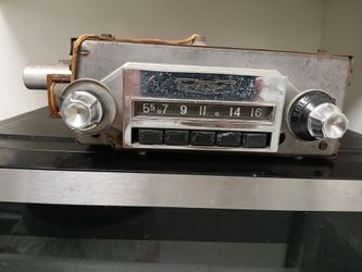1957 bel air radio