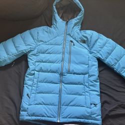 The North Face Men’s Blue Puffer Jacket – Size Small
