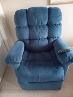 GOLDEN Power Lift and Recliner - Blue