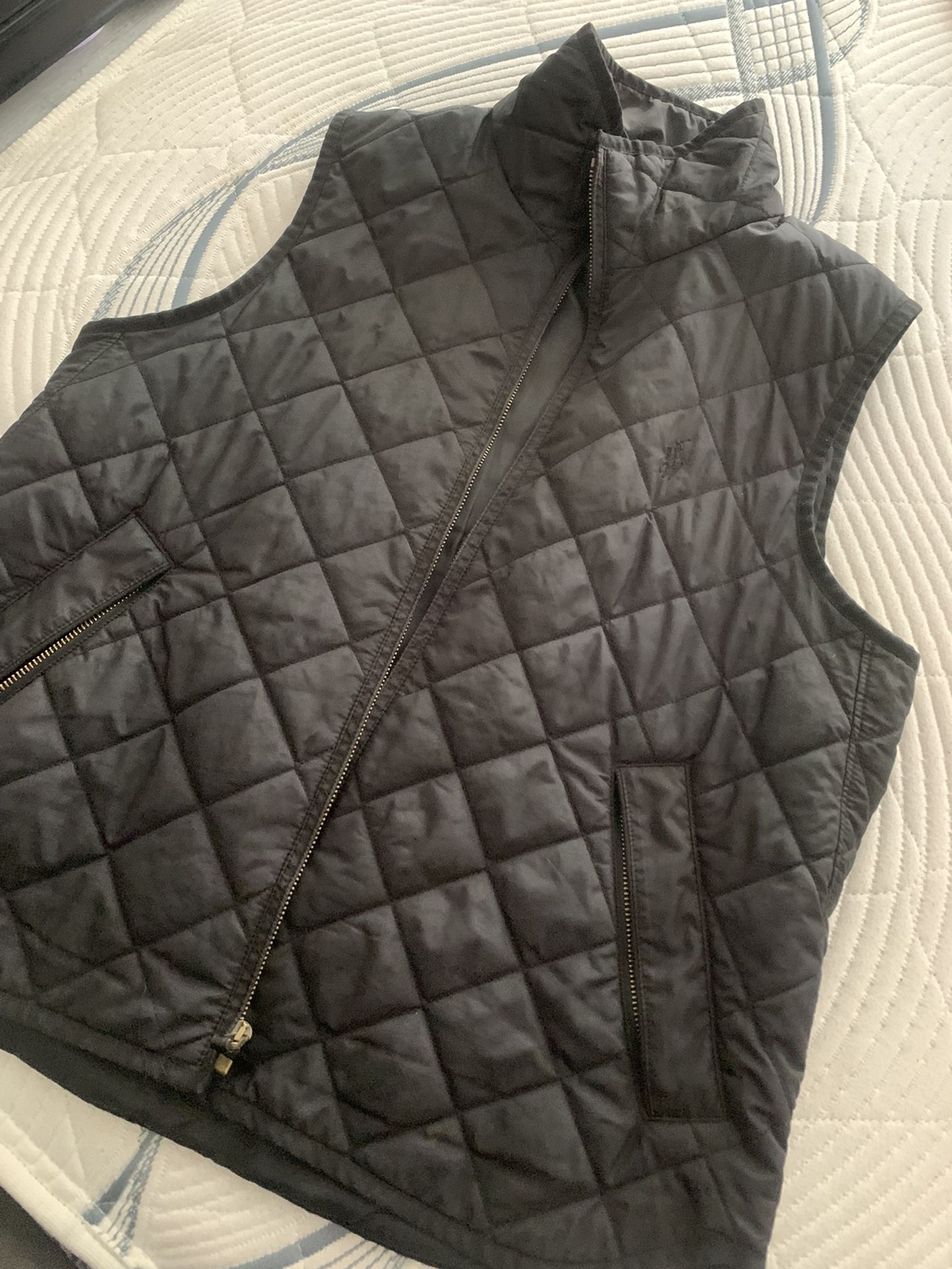 Black Polo Vest