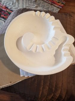 Vintage Royal Haeger R1735 Nautilus shell Ashtray