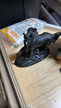 vintage Running Horse Sculpture