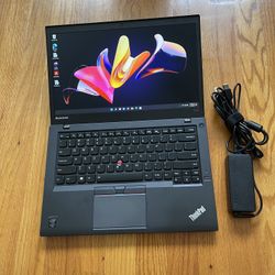 14 inches Lenovo ThinkPad T450s Laptop Win11 Pro i7 @2.6Ghz RAM 20Gb SSD 500Gb Microsoft Office 2021 Option 