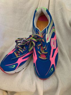 Multi colored shoes
