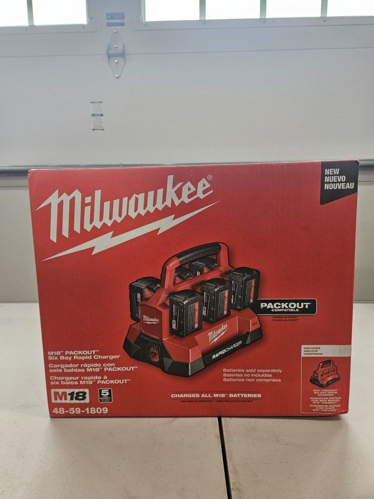 Milwaukee 48-59-1809 M18 Charger NIB