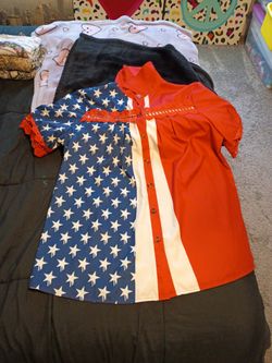 Red White And Blue Shirt 