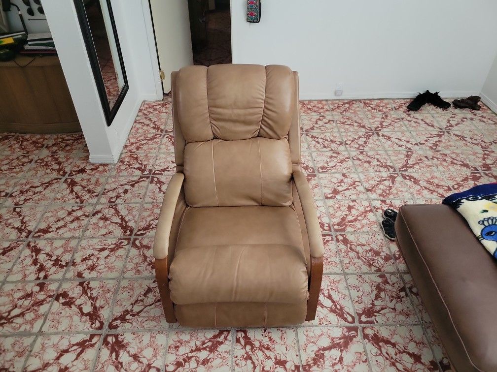 Leather Recliner Chair