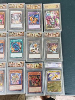 Yugioh Yu-Gi-Oh Cards New 1st Edition 1996 . All Exodia $600! All blue eyes dragons $1000! All 3 Tripe Blue eyes $600! All Graded Cards 14 for $1000!