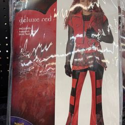 The Descendants Red Colds Costume With Wig Size Small