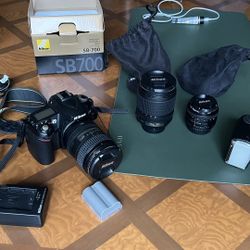 Nikon D90 and Lens