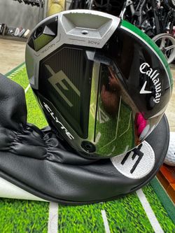 🔥 Callaway Elyte Driver 9° • Denali 60 Stiff • Headcover 🔥