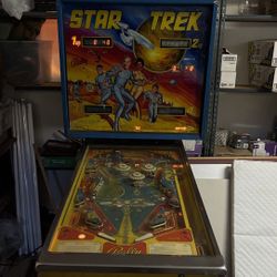 Star Trek Working Pinball Machine 