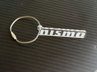 Nismo GTR R32 R33 R34 Skyline 350Z 370Z Altima acrylic laser etch keychain JDM