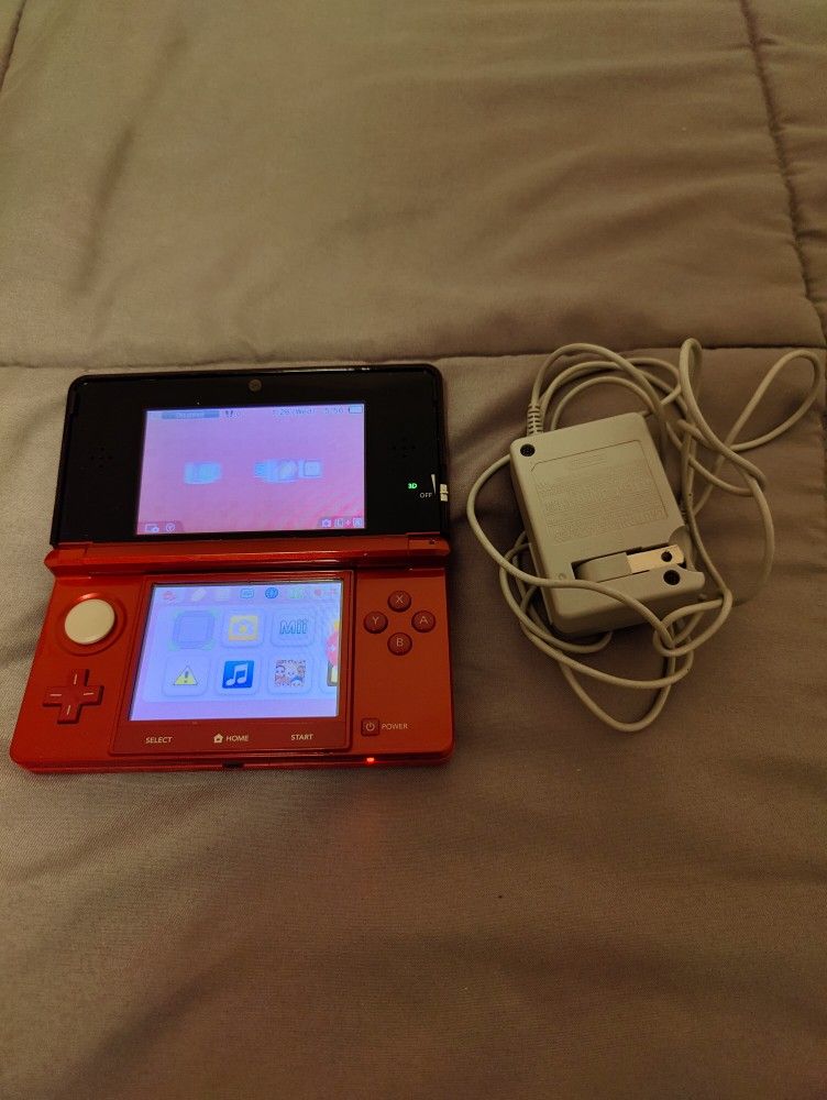 Nintendo 3ds Red