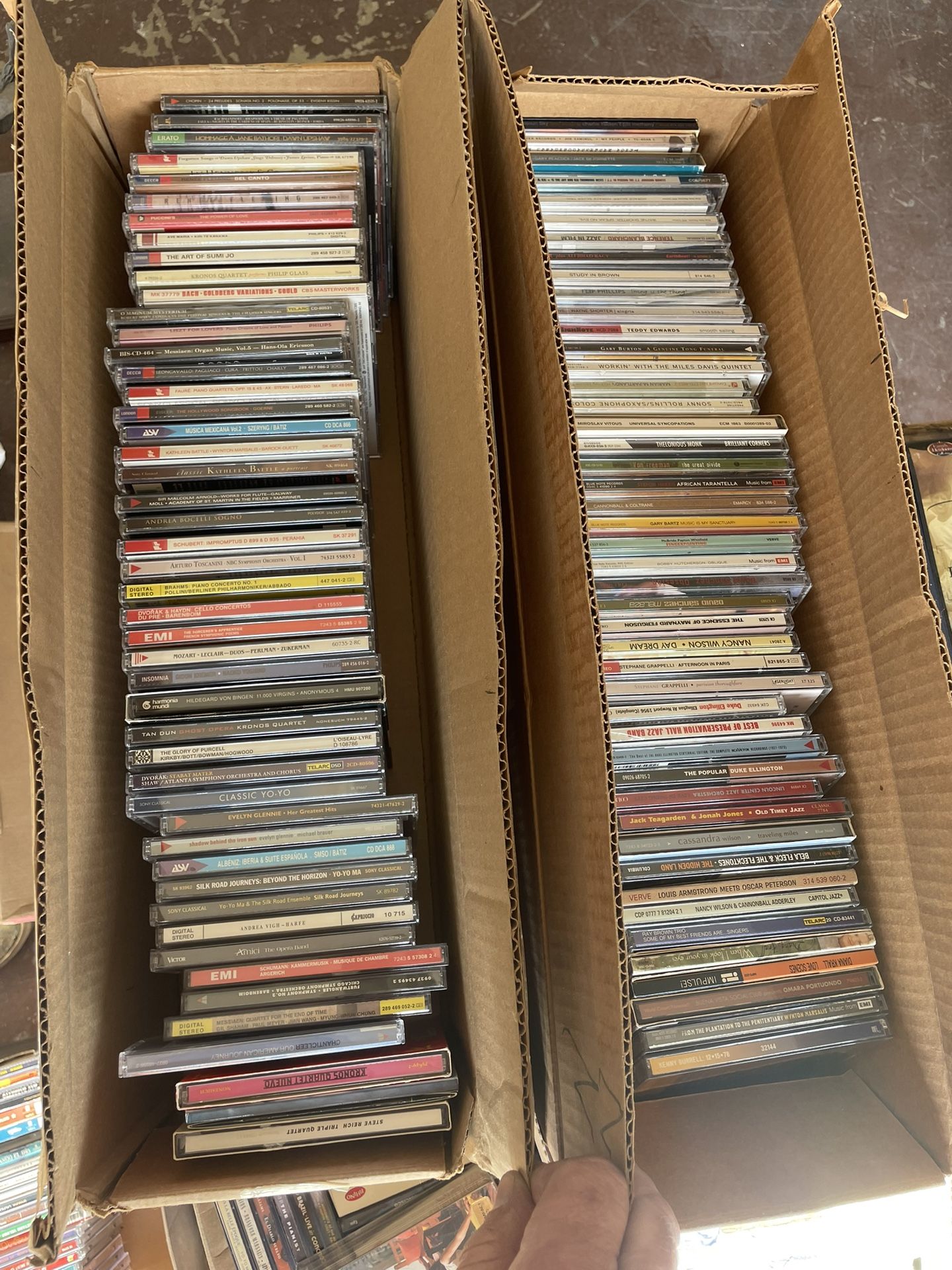 250+ Lot Of Music CD’s Rock Pop Jazz Opera Contemporary Latin