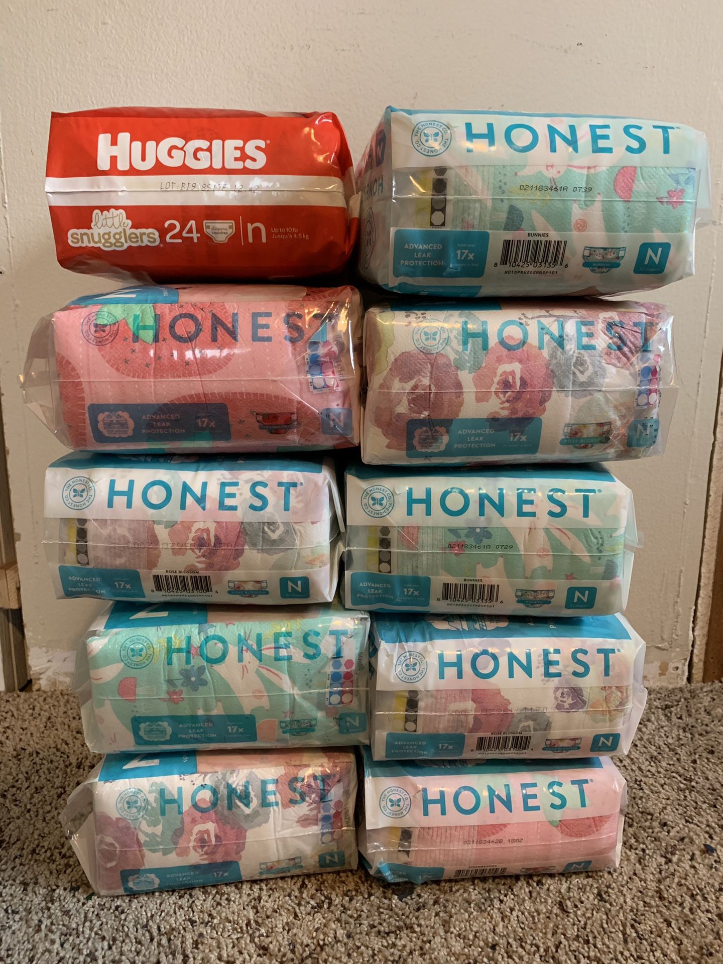 Honest company diapers