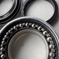 Tioga Alchemy Headset, 1 1/8", Black Threadless - Vintage 1990's