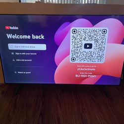 Samsung 55” Smart TV 4K Tizen With New Remote Control $150 Firm On Price