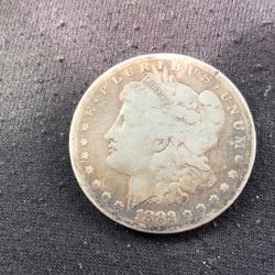 1882 S Morgan Silver Dollar