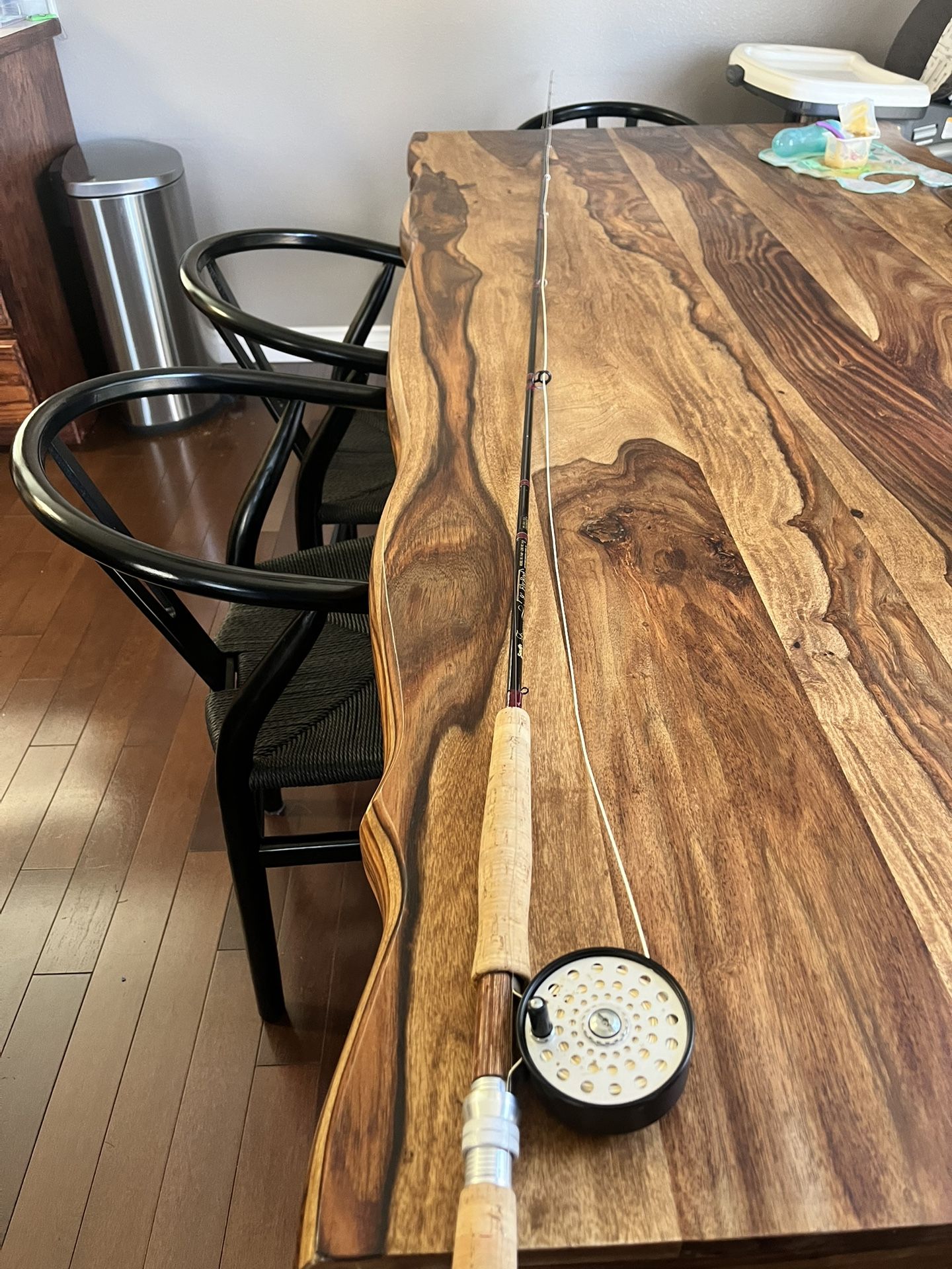 South Bend Finesse Fly Rod 9’ And Martin Fishing Reel
