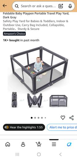 Foldable Play Pen