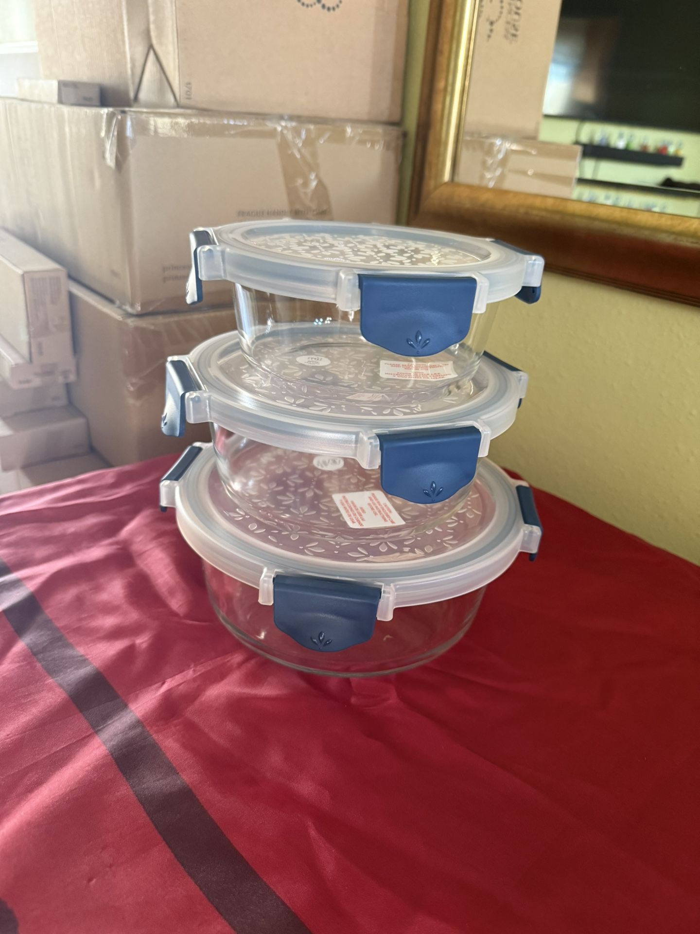 Recipientes Redondos Para Guardar Princess House