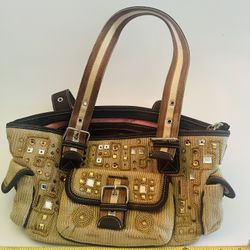 The Sak Bedazzled Purse Handbag 