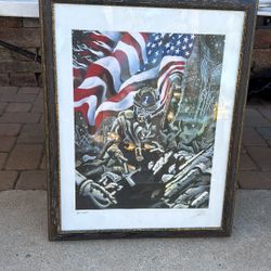  9/11 Lithograph, Signed 
