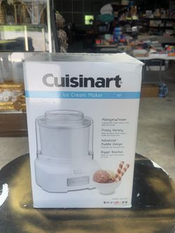 Cuisinart Ice Cream Maker - Create Fresh Frozen Treats in Less Than 20 Minutes!