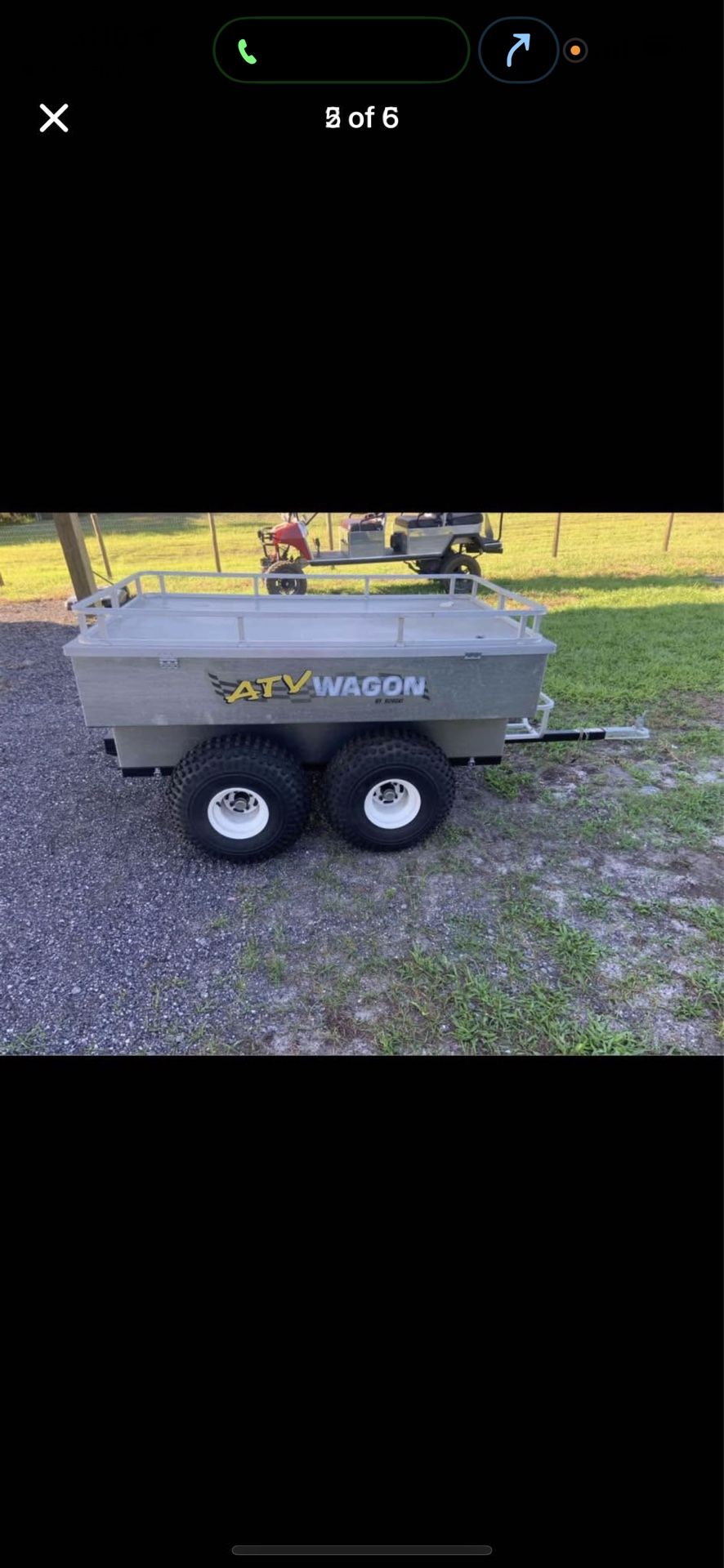 Aluminum ATV/Utility Trailer