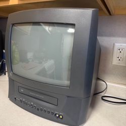 13 Inch Tv With Working Vcr