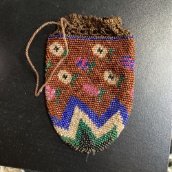 1900 Antique Beaded Change Purse