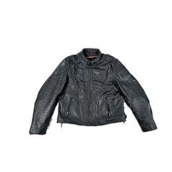 Leather Motorcycle Jacket  7xl