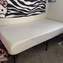 twin bed and frame