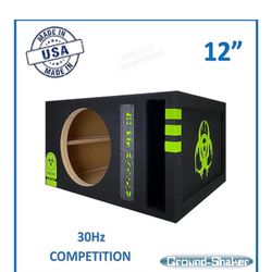 Ground Shaker Competition 12 Inch Sub Box