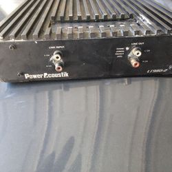 Old School Power Akoustik Amp LT 980.2 Pickup Shields Chestnut Try Before U Buy