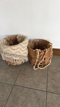 Two baskets