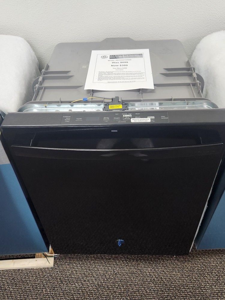 24 in. Built-In Tall Tub Top Control Black Dishwasher w/Sanitize, Dry Boost, 52 dBA
