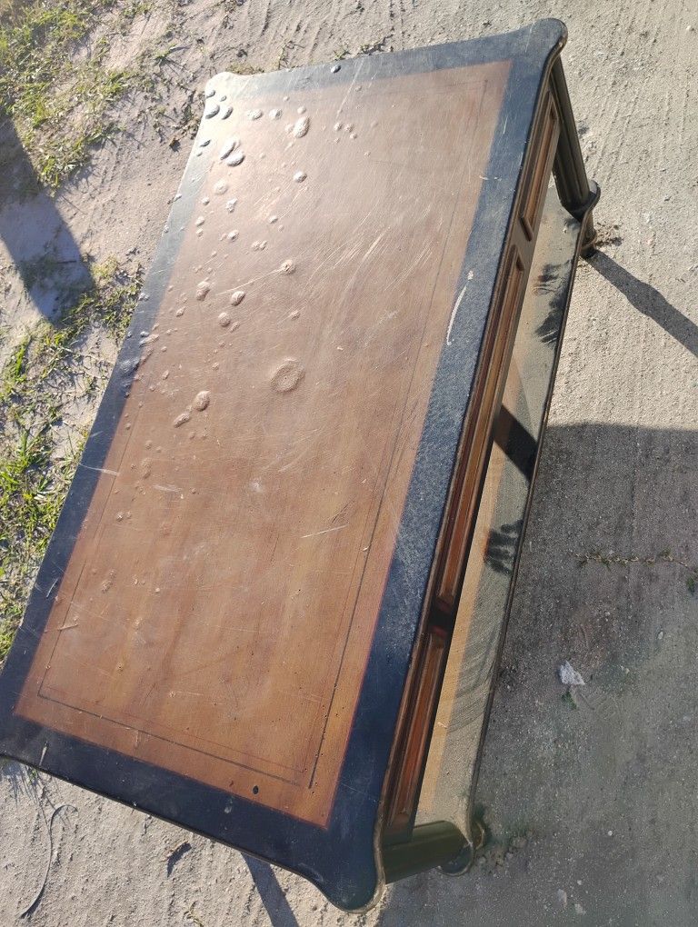 Antique Coffee Wooden Table 