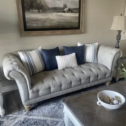 Sofa and loveseat