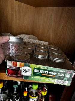 4 oz mason jars - 11 of them