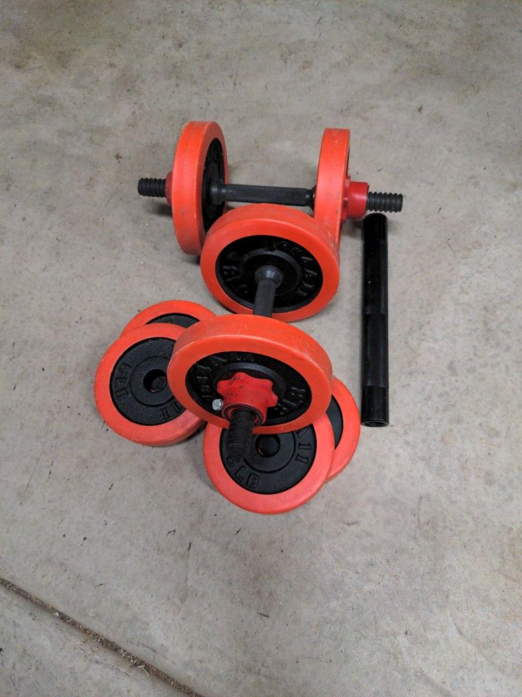 Barbell set 