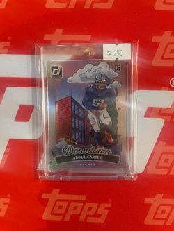 2025 Donruss ADBUL CARTER Downtown rookie RC