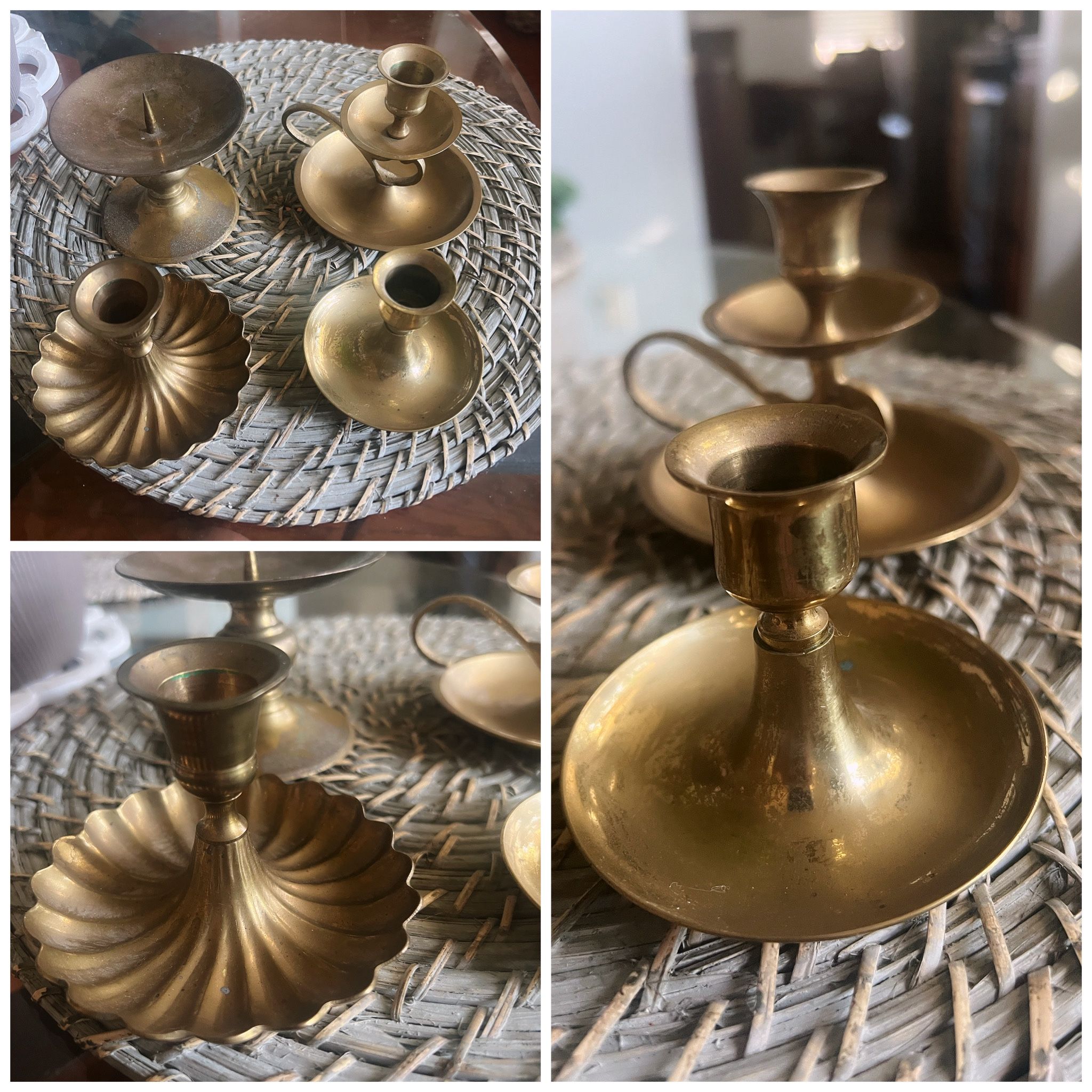 Vintage Solid Brass