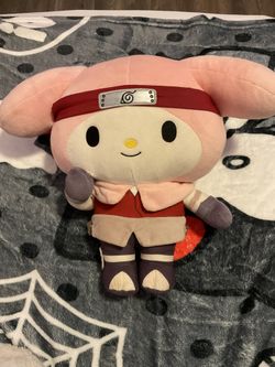 Hello kitty x Naruto Sakura Plush