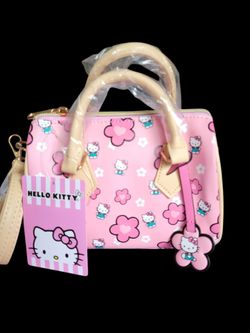 Hello Kitty Pink Mini Crossbody Bag