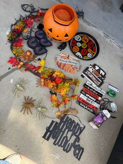 Moving sale: Halloween Decorations